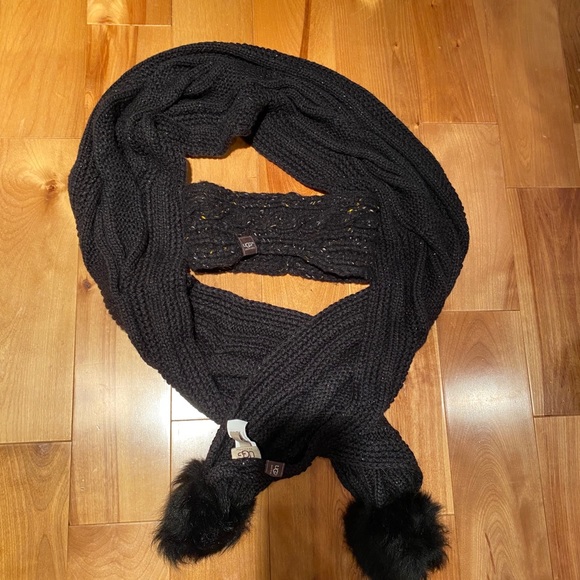 *NWOT* UGG wool headband and scarf - Picture 1 of 9